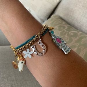 Betsey Johnson charm bracelet